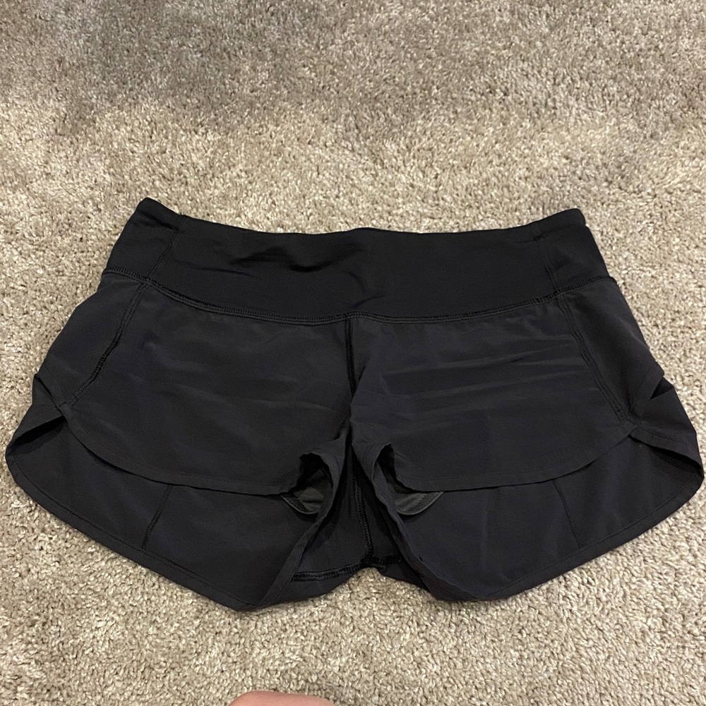 lululemon athletica Black Athletic Shorts